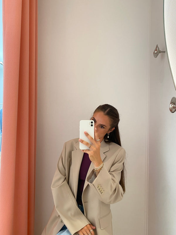 Delilah Blazer cream beige