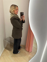 Delilah Blazer walnut brown