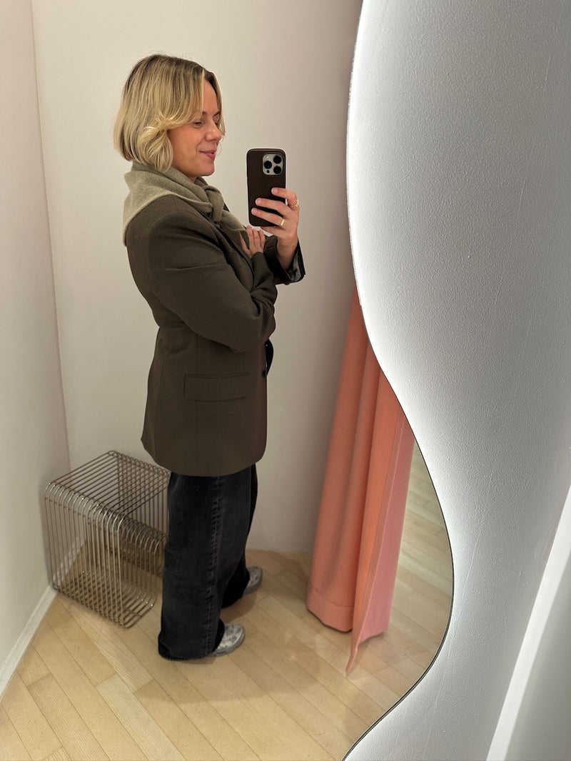 Delilah Blazer walnut brown