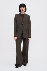 Delilah Blazer walnut brown