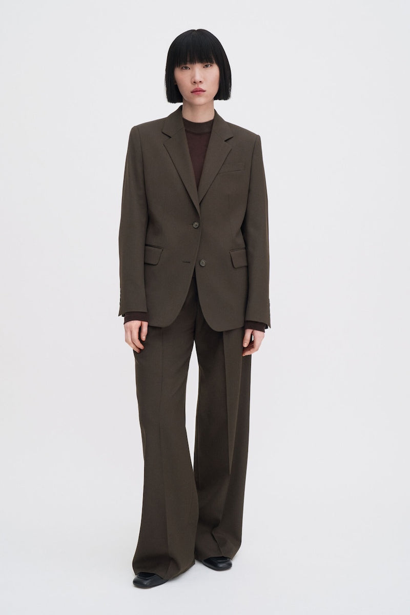 Delilah Blazer walnut brown