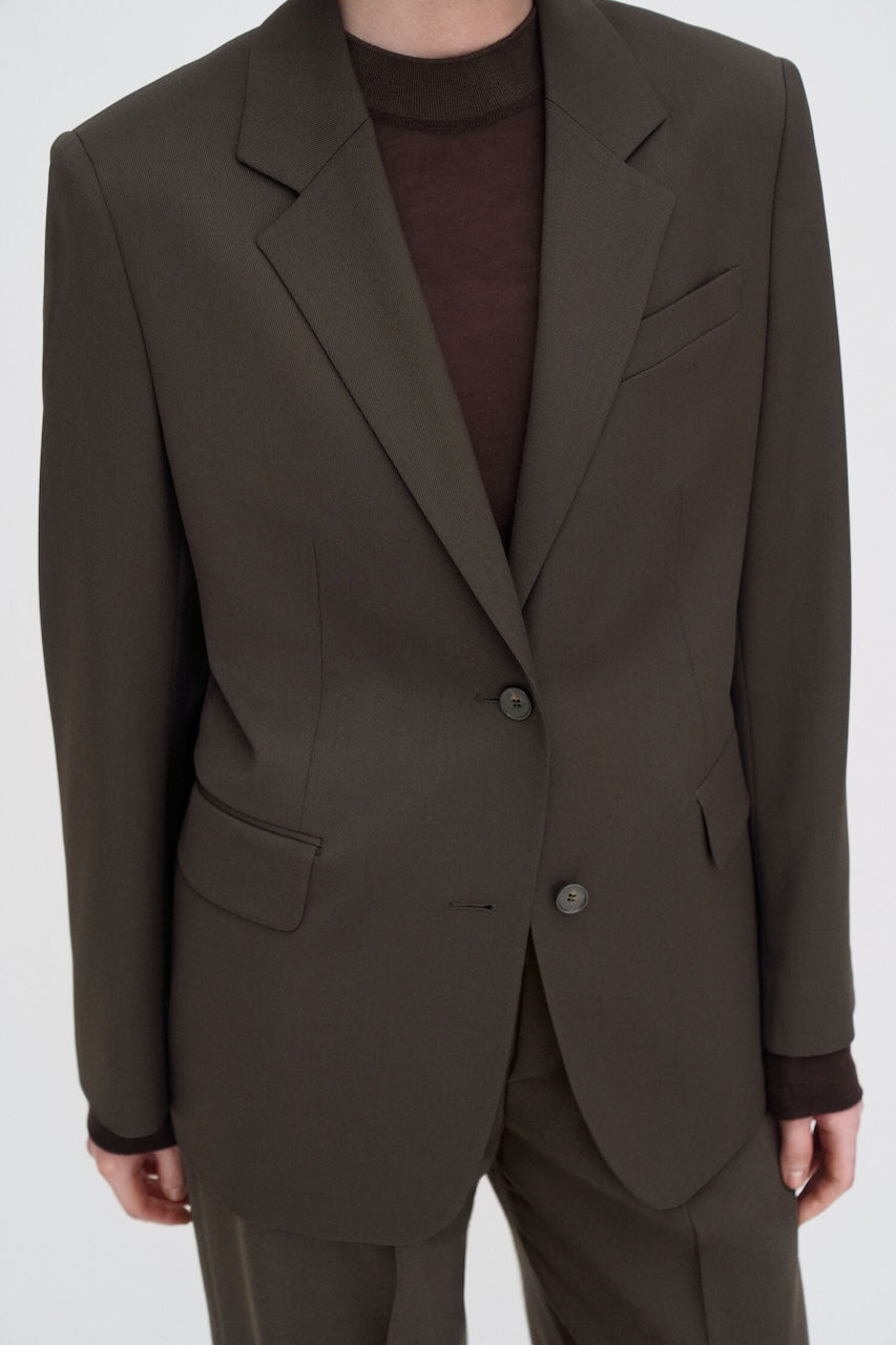 Delilah Blazer walnut brown