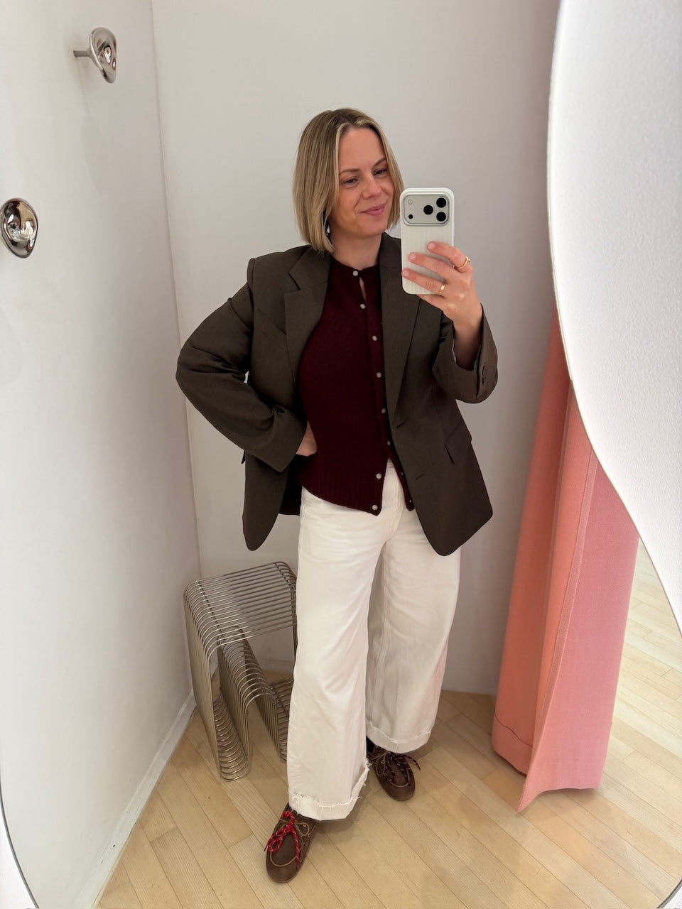 Delilah Blazer walnut brown