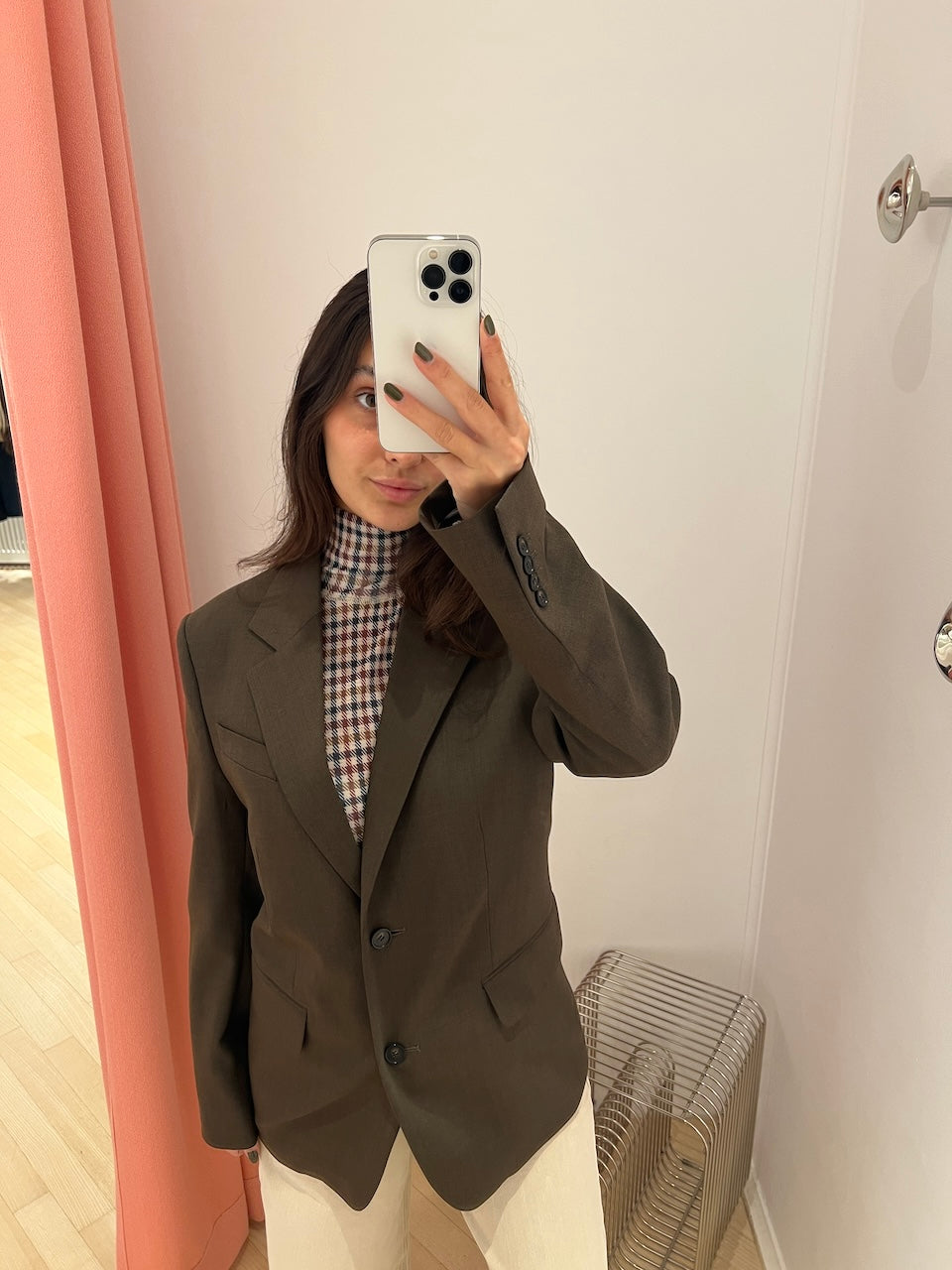Delilah Blazer walnut brown