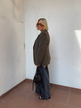 Delilah Blazer walnut brown