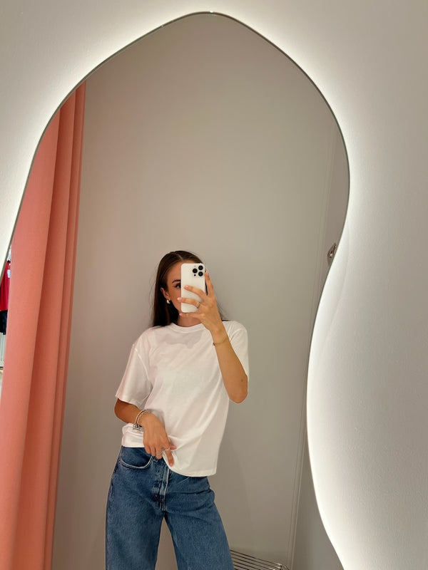 Loose Fit Tee white