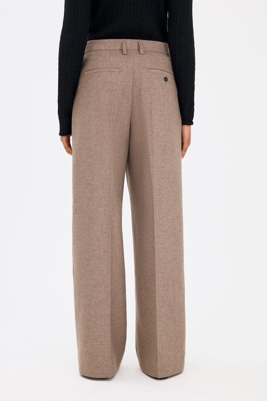 Paloma Flannel Trousers driftwood