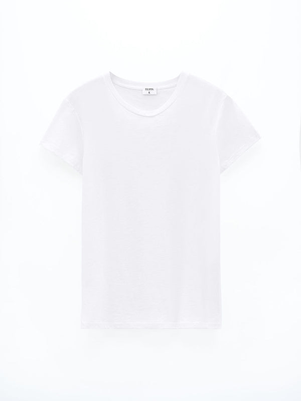 Soft Cotton Tee white