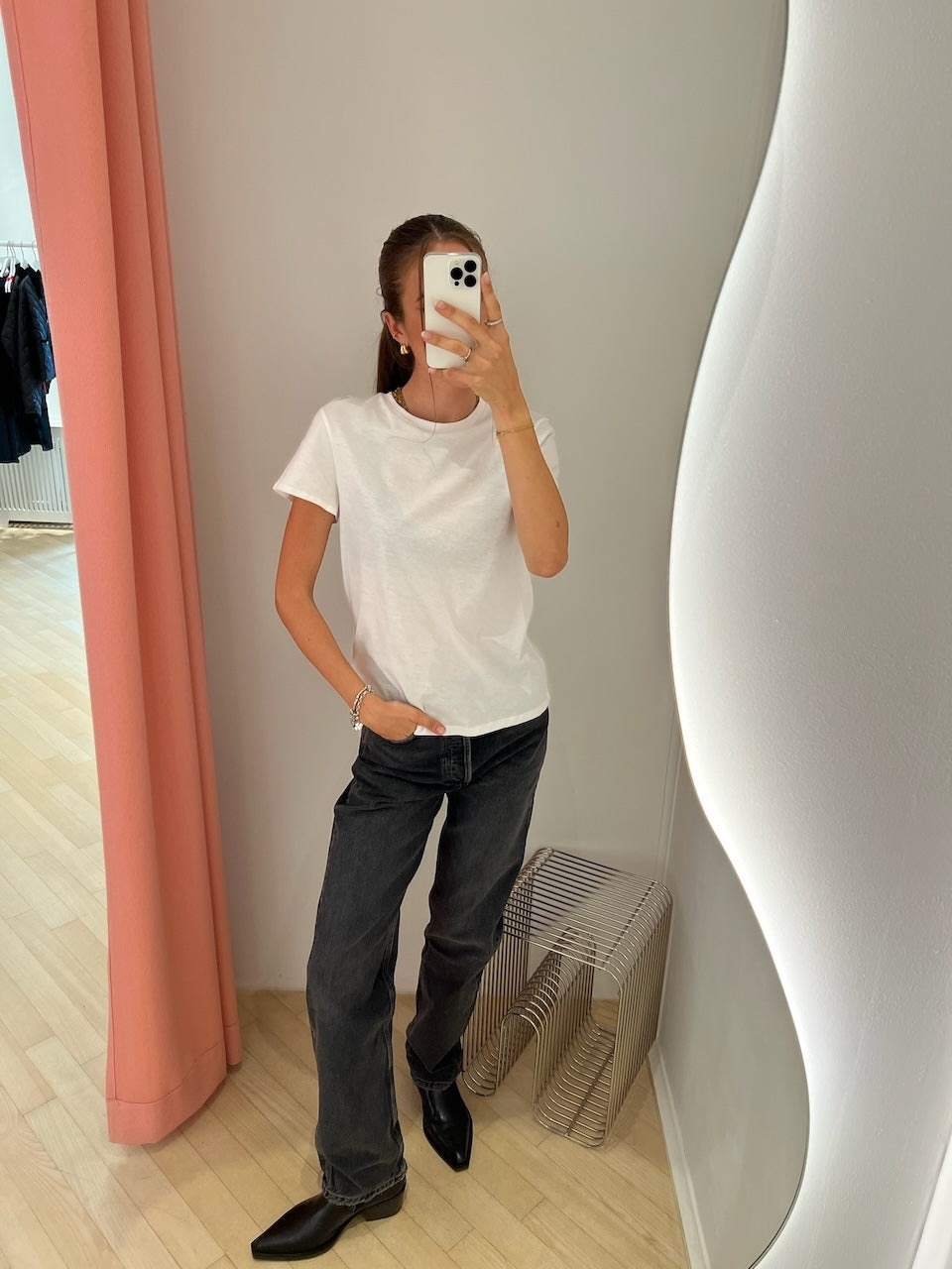 Soft Cotton Tee white