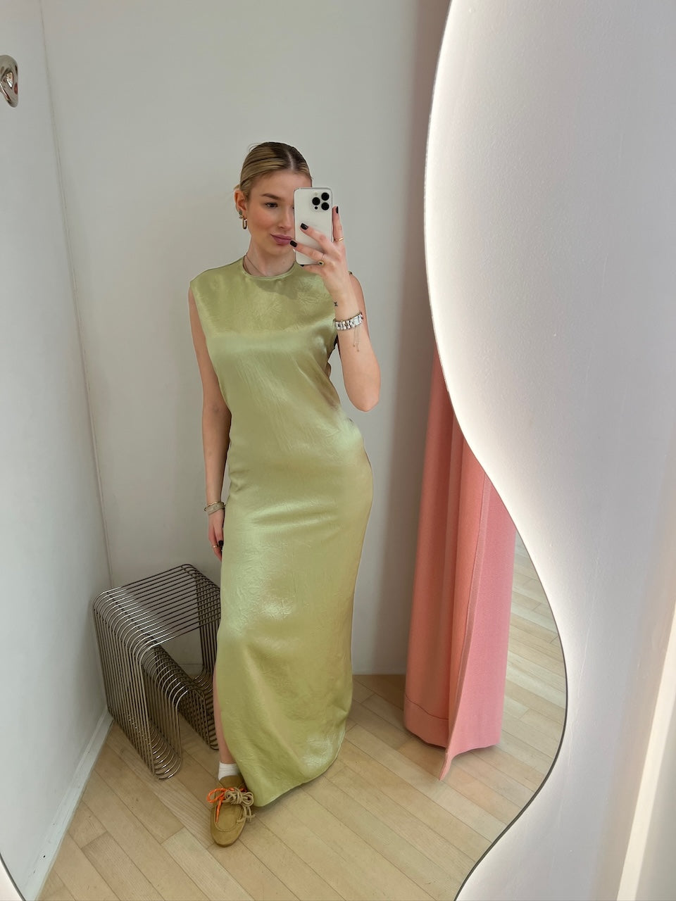 Tank Dress light green