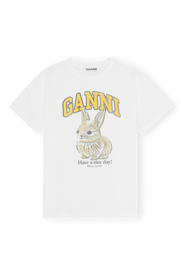 Basic Jersey Baby Bun Relaxed T-Shirt bright white