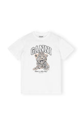 Basic Jersey Leopard Relaxed T-Shirt leopard