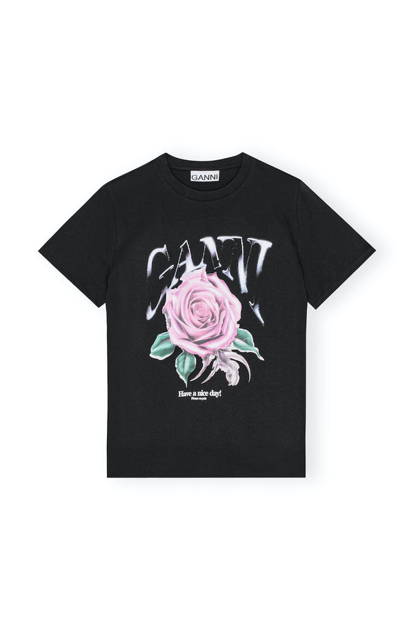 Basic Jersey Rose Relaxed T-shirt phantom
