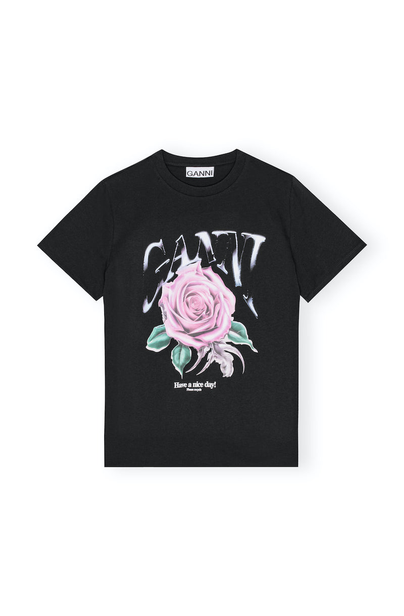 Basic Jersey Rose Relaxed T-shirt phantom