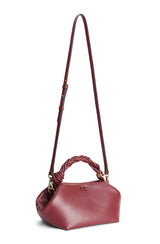 Ganni Bou Bag Small burgundy