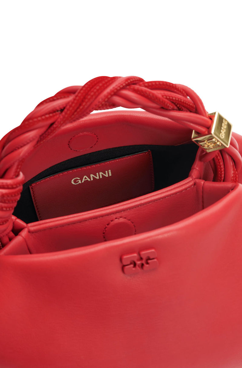 Ganni Bou Bag Small fiery red