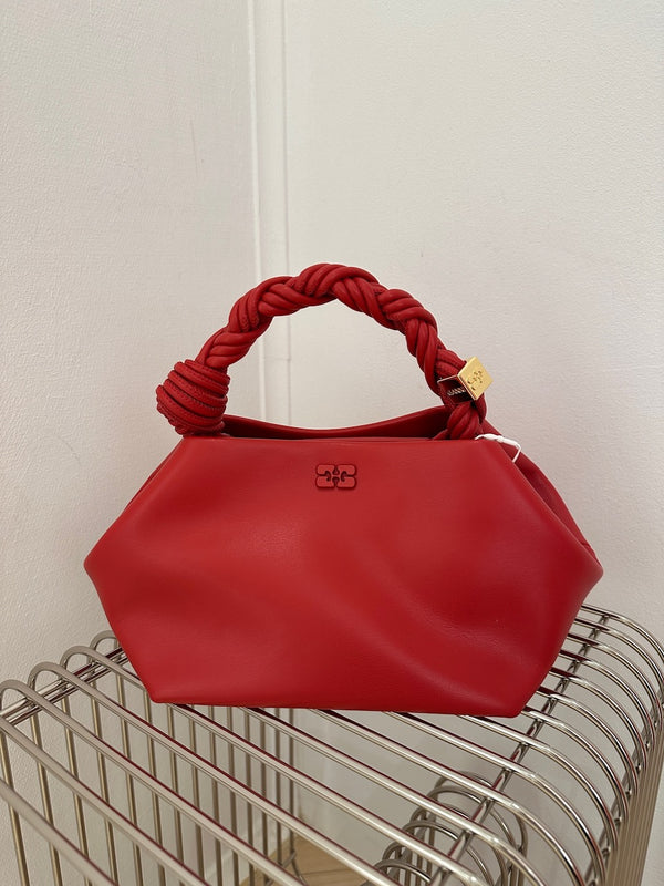 Ganni Bou Bag Small fiery red