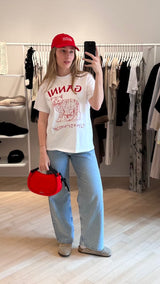Future Heavy Jersey Relaxed T-Shirt bright white
