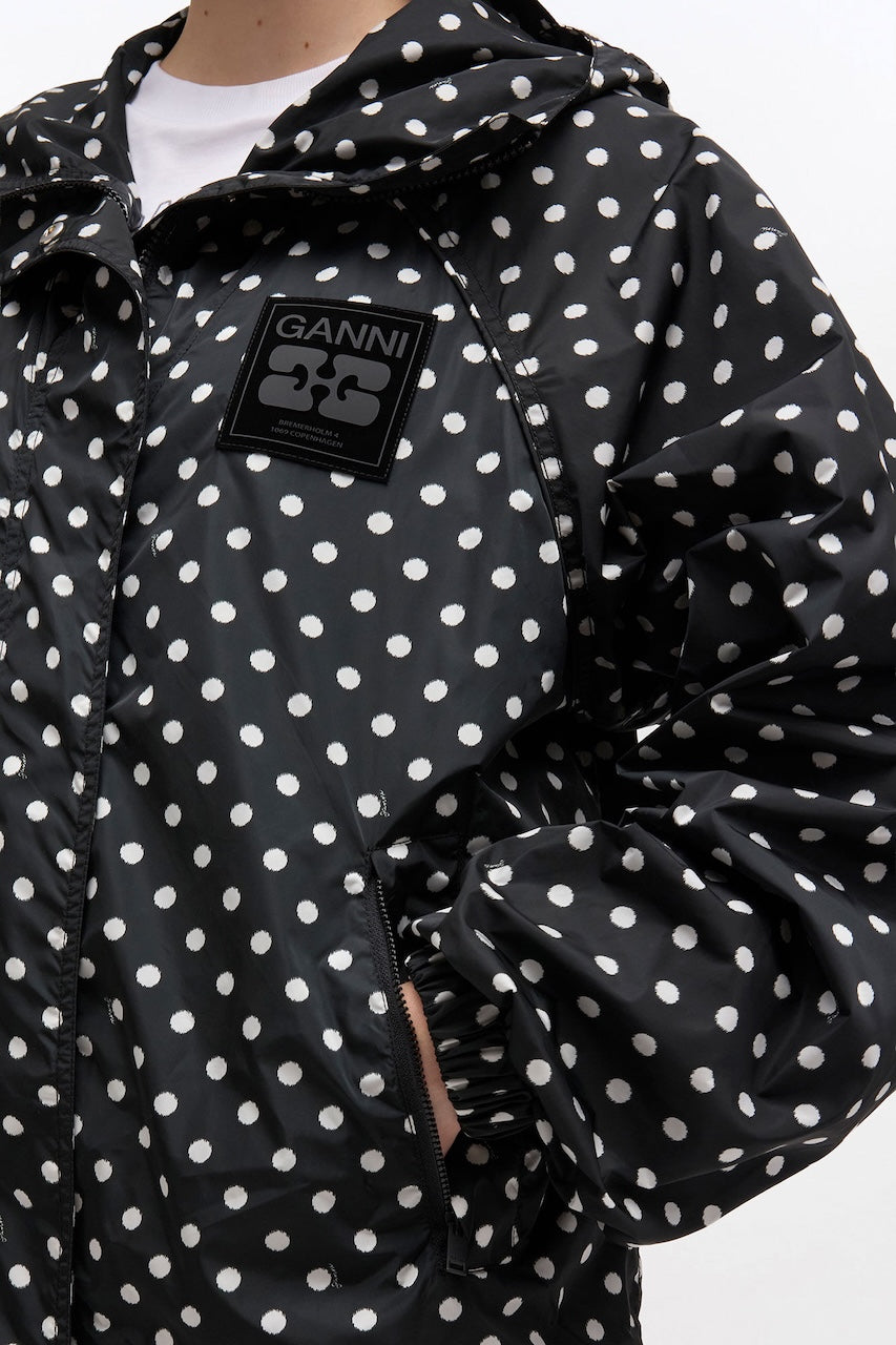 Flyweight Nylon Jacket printed black