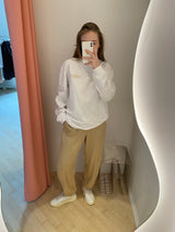 Future Heavy Jersey Palm Long Sleeve T-shirt bright white