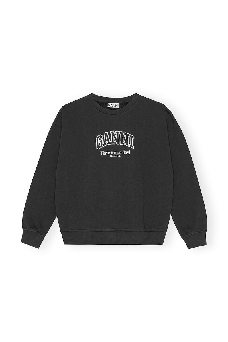 Isoli Ganni Oversized Sweatshirt phantom