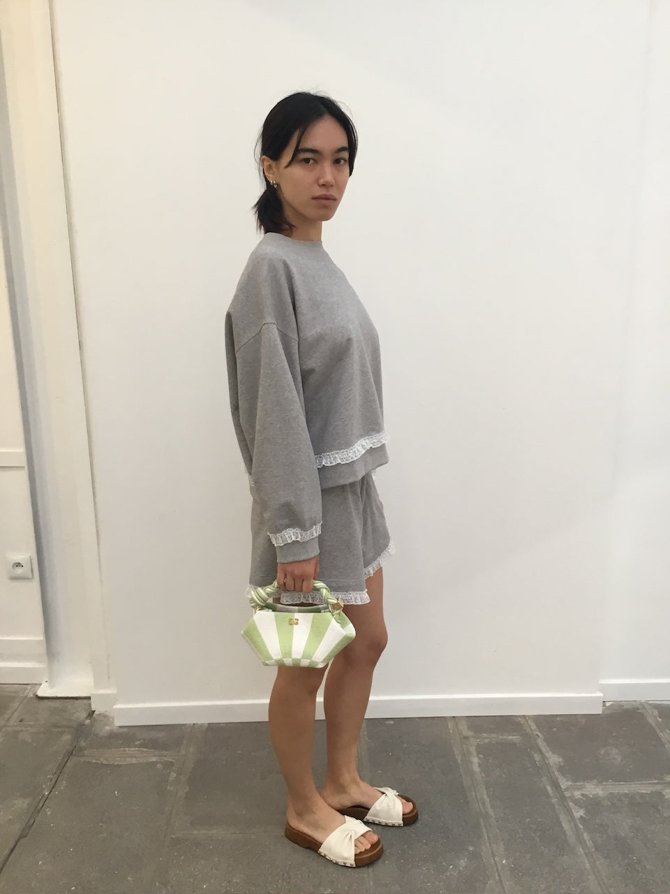 Isoli Shorts With Ruffles paloma