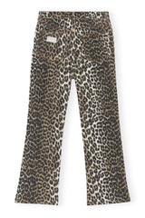 Leopard Betzy Cropped Jeans