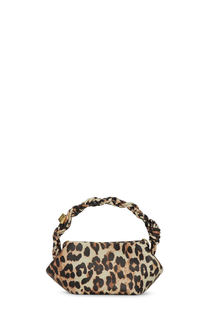 Ganni Mini Bou Bag Leopard