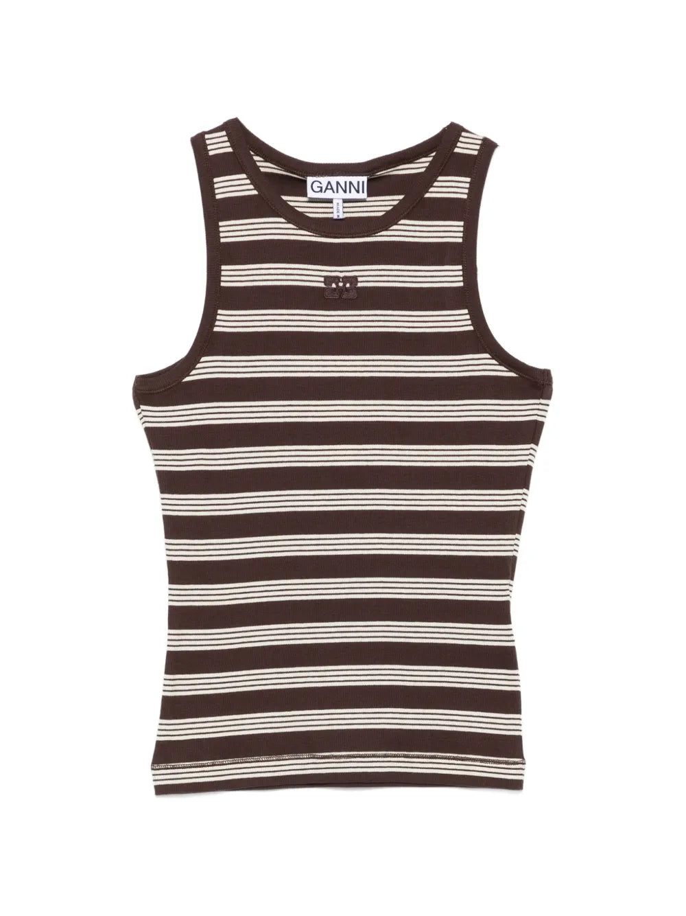 Rib Tank Top Stripe mole