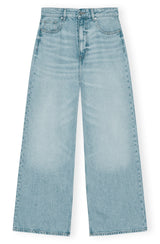 Soft Rigid Denim Baggy Jeans light blue stone