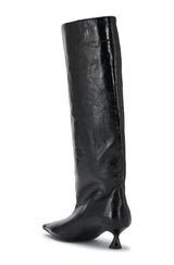 Soft Slouchy High Shaft Boot Naplack black