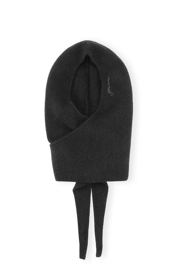 Soft Wool Balaclava black