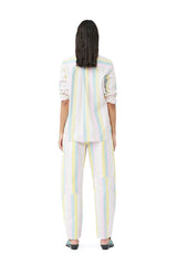 Striped Cotton Shirt multicolour