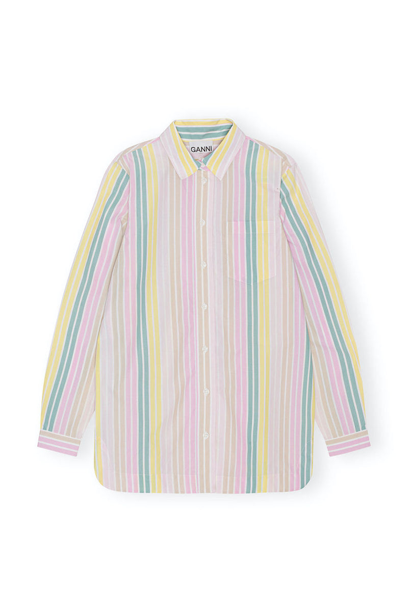 Striped Cotton Shirt multicolour