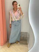 Striped Cotton Shirt multicolour