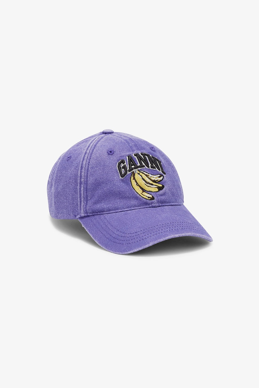 Washed Cotton Canvas Cap passion flower