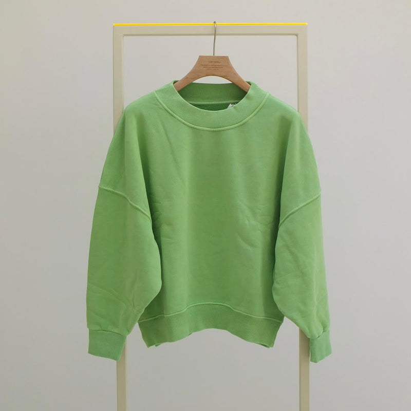Frankie Crew Sweater apple mint