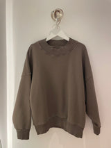 Frankie Crew Sweater chocolate