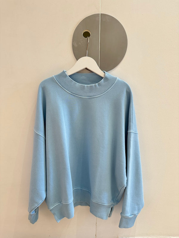Frankie Crew Sweater pale blue