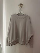 Frankie Crew Sweater stone