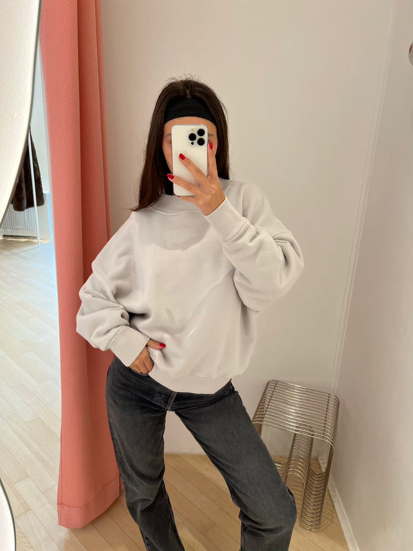 Frankie Crew Sweater stone