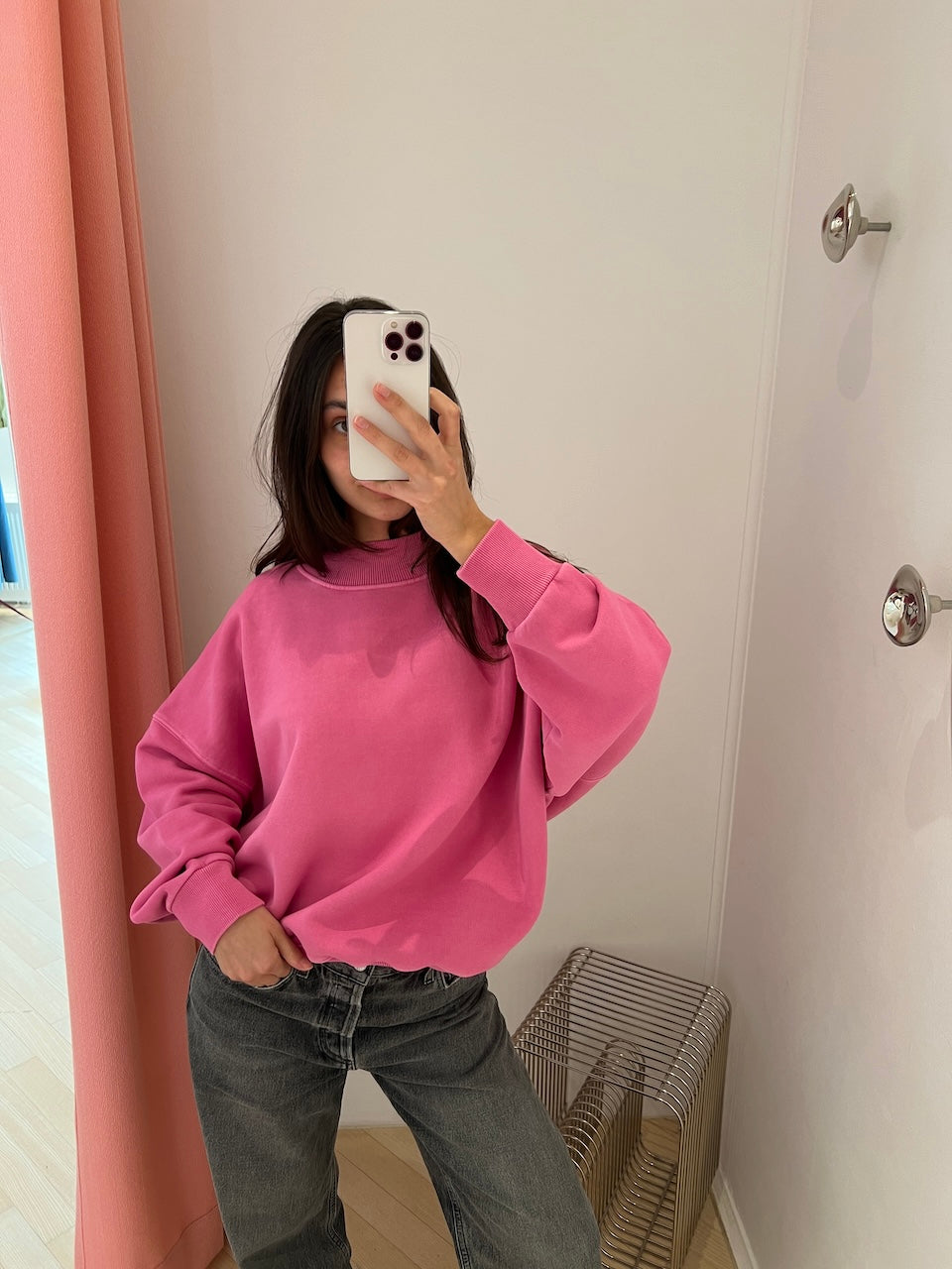 Frankie Crewneck Sweater pink