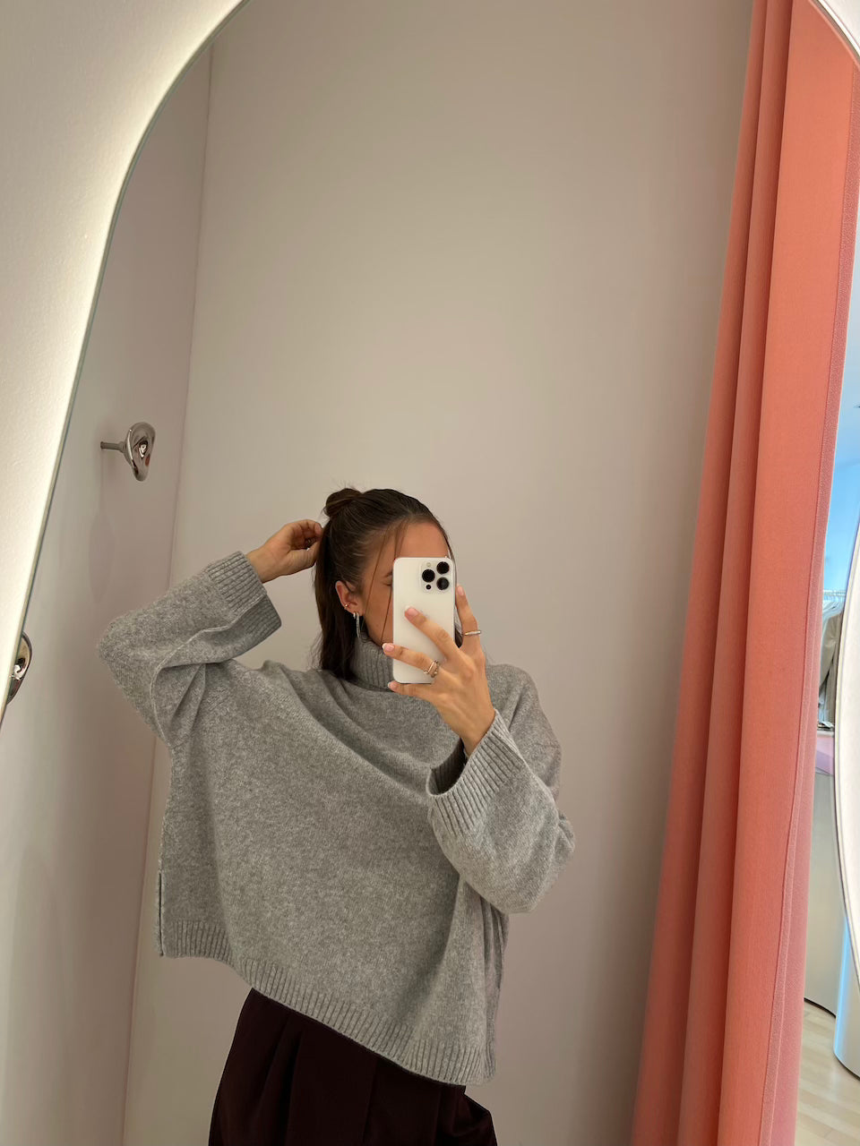 Frida Pullover grey marl