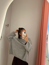 Frida Pullover grey marl