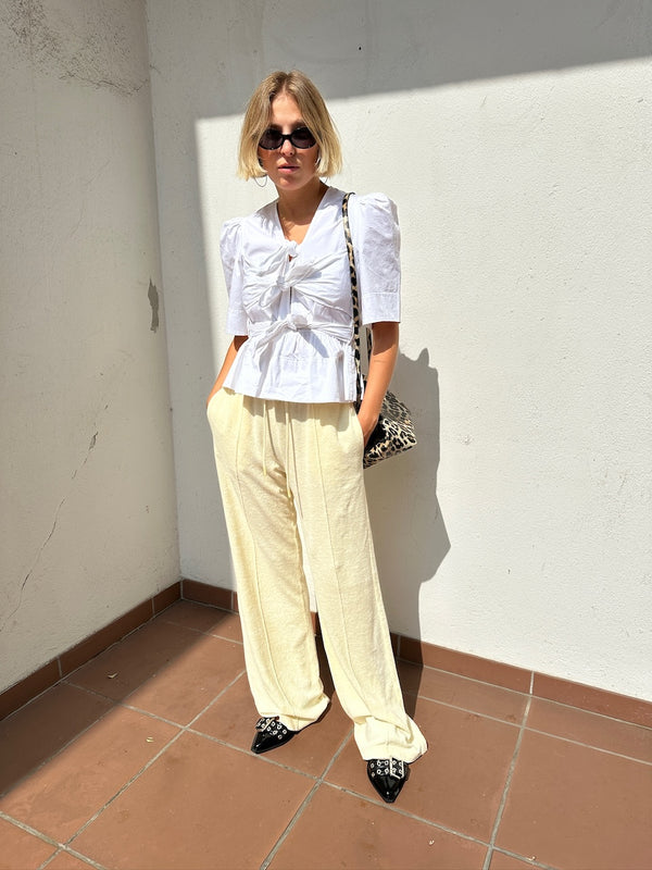 Frottee Pants egret