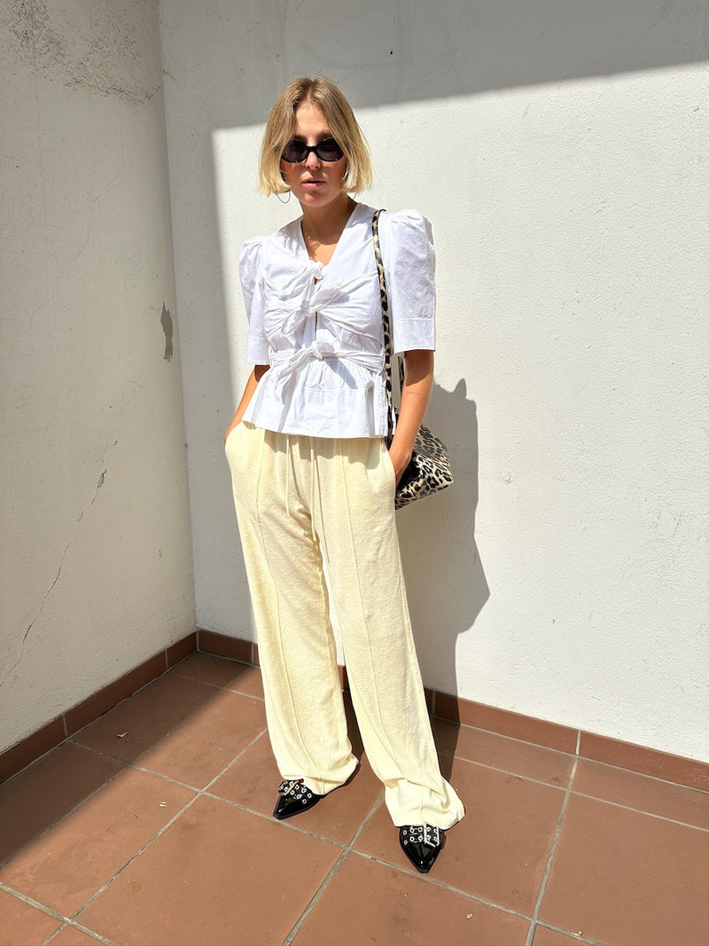 Frottee Pants egret