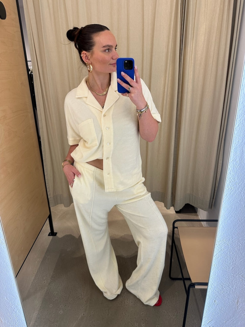 Frottee Pants egret