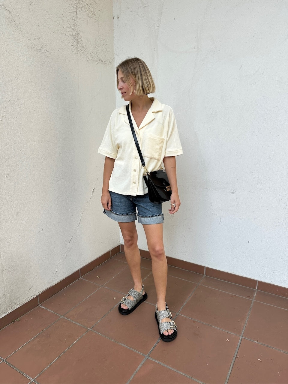 Frottee Polo egret