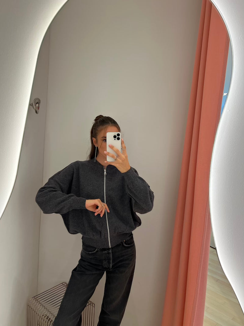 Jackie Cardigan anthracite