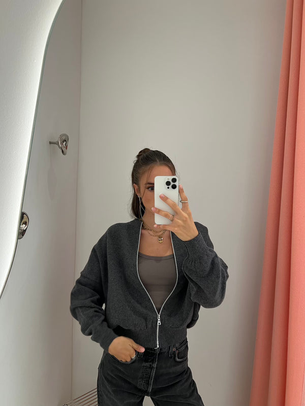Jackie Cardigan anthracite